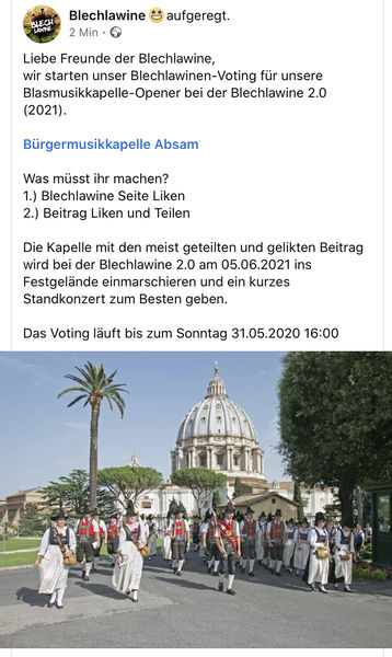 Voting Blechlawine