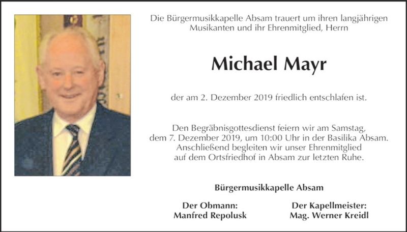 Michael Mayr
