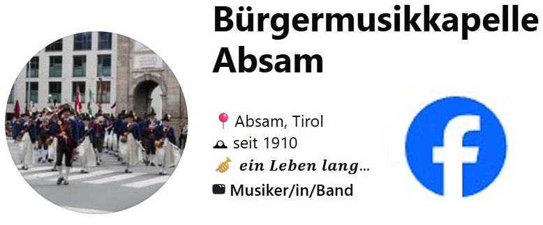 Facebookseite BMK Absam